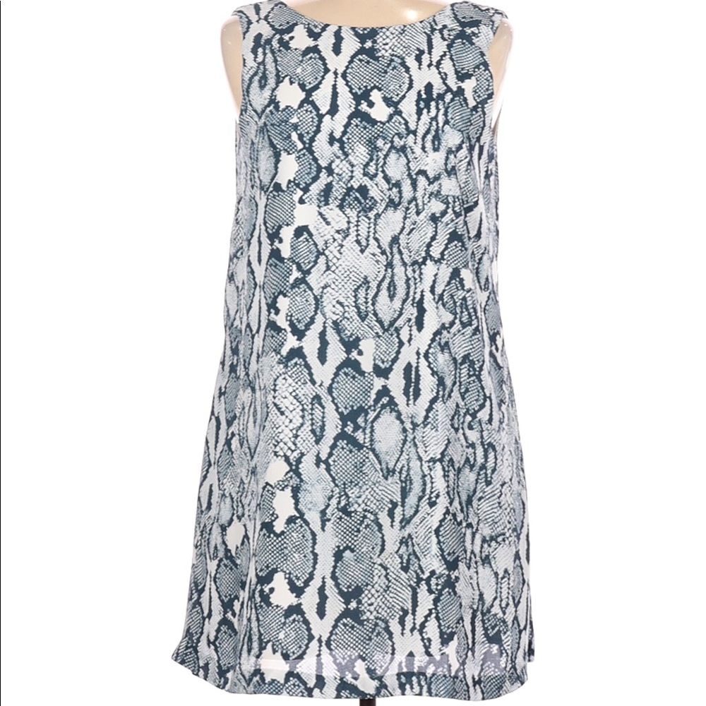 Sleeveless Olivaceous dress